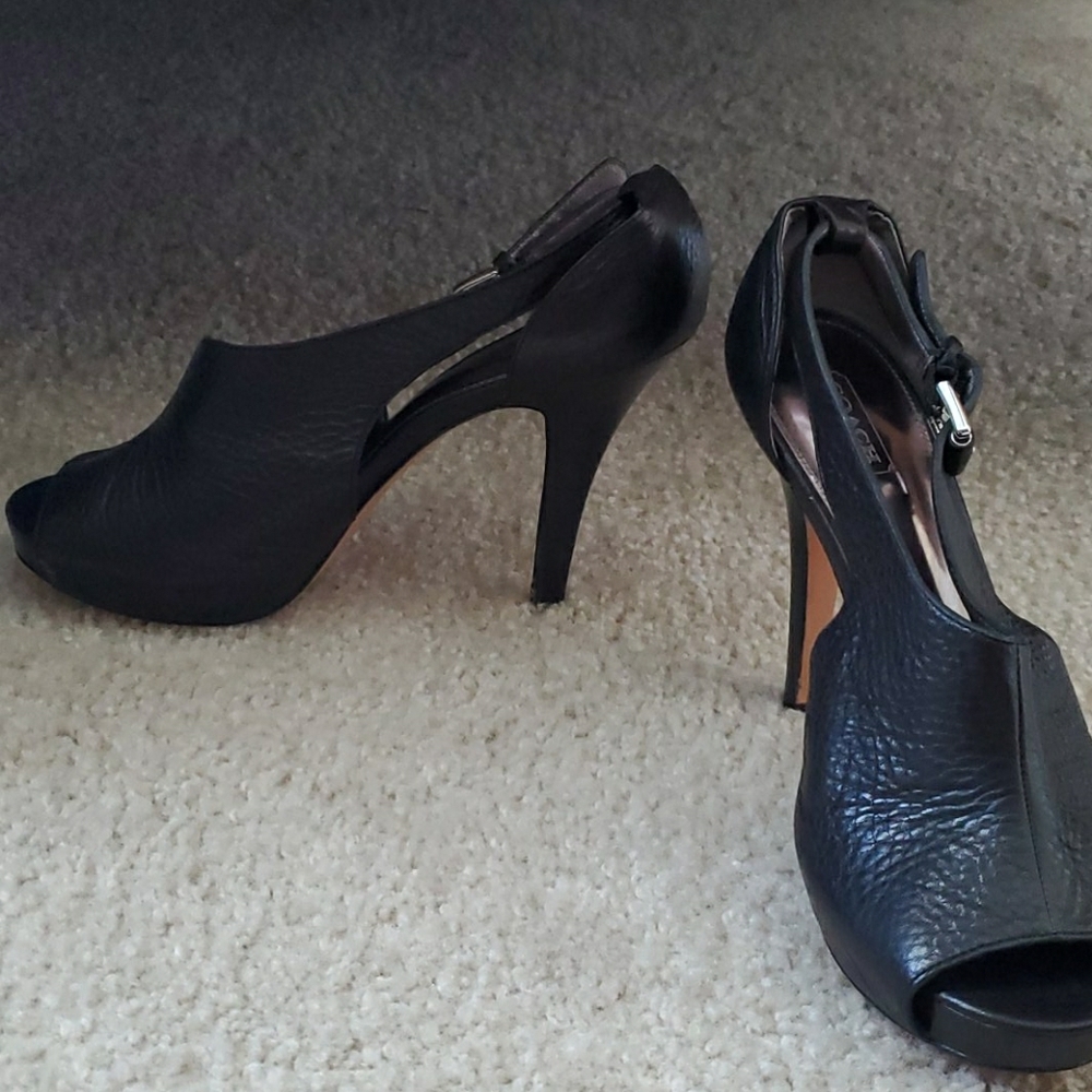 Coach Platform heels